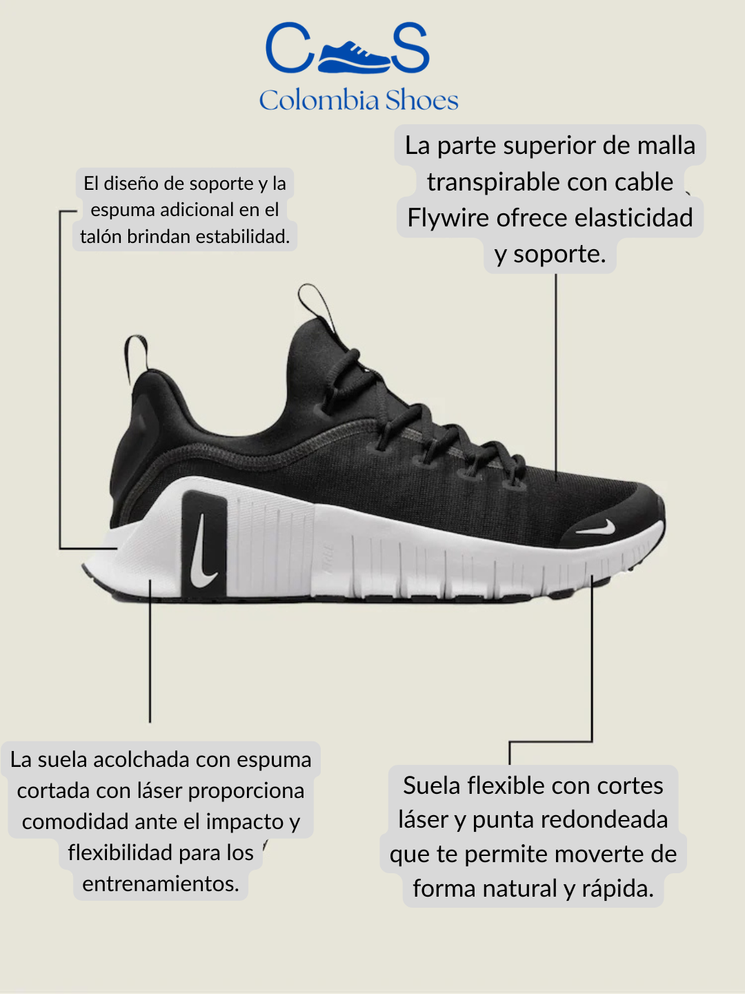 Nike Free Metcon 6 - Clásico