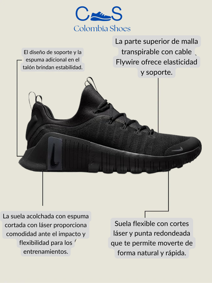 Nike Free Metcon 6 - Negro