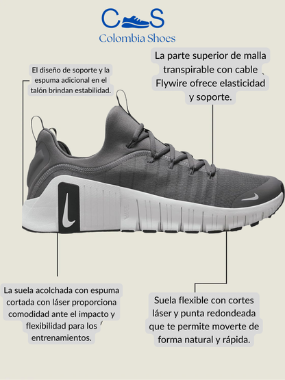 Nike Free Metcon 6 - Gris